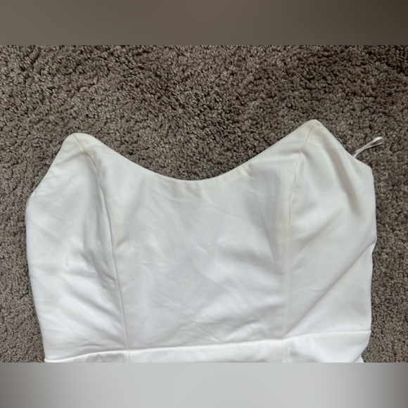 white superdown dress strapless size small - Picture 3 of 3